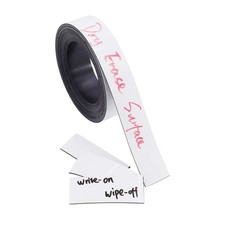 Dry Erase White Magnetic Tape 3/4-Inch by 10-Feet