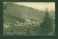 PIEVE DI CADORE (BL) PANORAMA DEL PAESE ANNO 1944