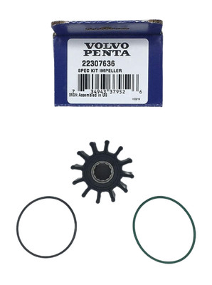 Volvo Penta 22307636 Sea Water Cooling Pump Impeller Repair Kit for D3 engines