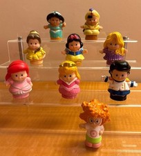 8 Fisher Price Little People Figures Disney Princesses