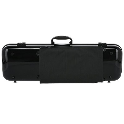 GEWA Violin Case, Air 2.1, Oblong, 4/4, Black/Black, High Gloss, w/Subway Handle