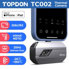 TOPDON TC002 Thermal Imaging Camera for ios iPhone 5/5s/SE/7 etc, new open box