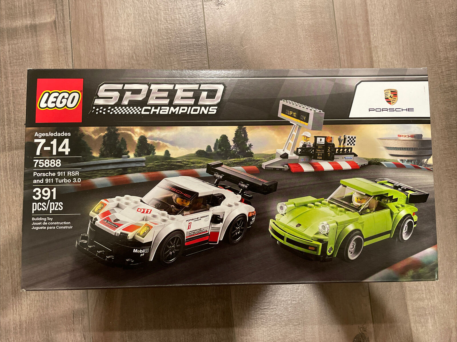 LEGO SPEED CHAMPIONS: Porsche 911 RSR and 911 Turbo 3.0 (75888) - New & Sealed
