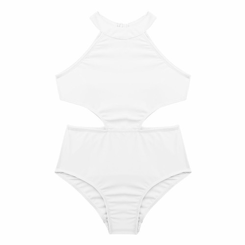 UK Kids Girls Ballet Dance Gymnastics Leotard Unitard Sports Activewear Bodysuit - Picture 44 of 49