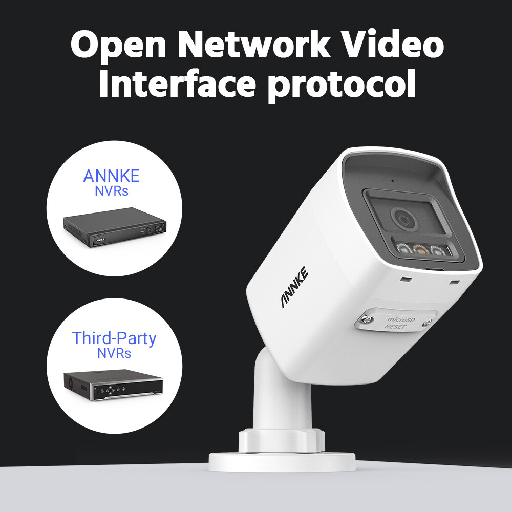 ANNKE I91BG 8MP Buiten IP Camera PoE AI - Bestel bij Camerashop