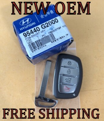 NEW OEM 2017 2018 2019 2020 2021 HYUNDAI IONIQ SMART KEY REMOTE FOB 95440-G2000