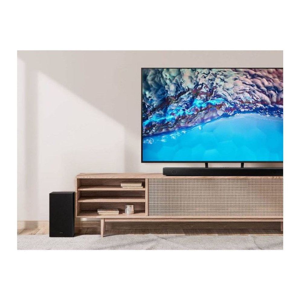 Samsung 3.1Ch 400W Soundbar w/ Wireless Subwoofer Black HWB63M