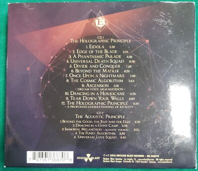 The Holographic Principle by Epica (CD, 2016) 727361368708| eBay