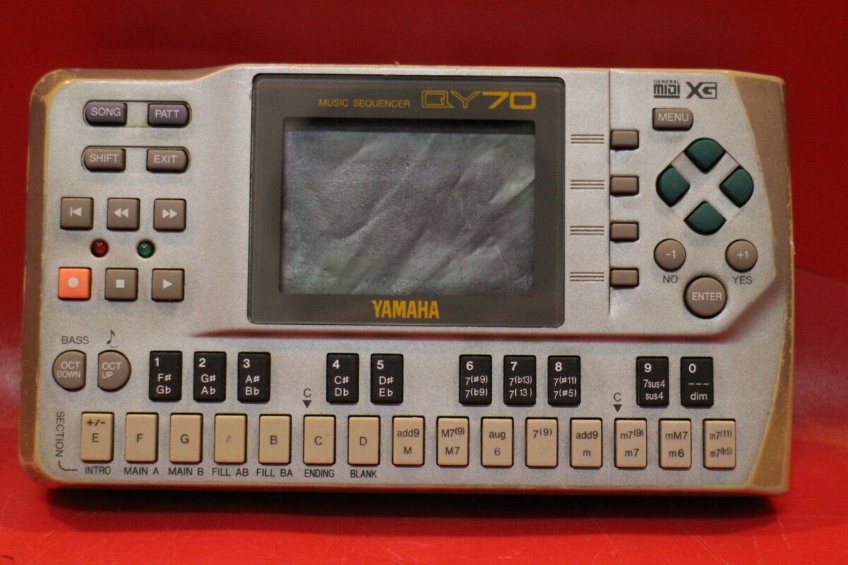USED YAMAHA QY-70 QY 70 Music Sequencer Rhythm Machine U1386 220420