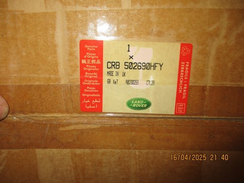 2005-2009 LAND ROVER LR3 NOS # CRB502690HFY OUTER PROXIMITY MIRROR TONGA GREEN - 第 12/15 張圖片