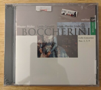 Concerto Cello 1/7/9 by L. Boccherini (CD, 1996) Sealed New