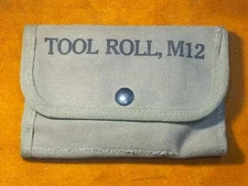 M1 Carbine Bolt Tool M12 Tool Roll WWII