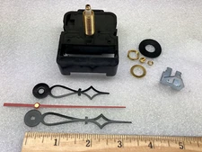 Takane C Battery Quartz Movement Fits up to a 3/4 " Dial with Hand Set USA Made