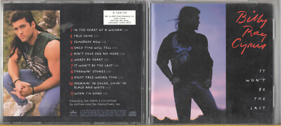 BILLY RAY CYRUS / IT WON'T BE FOR THE LAST / 1993 CD ALBUM  (US Release)
