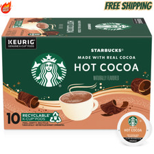 Starbucks Coffee K-Cup Pods, Naturally Flavored Hot Cocoa For Keurig Coffee Make