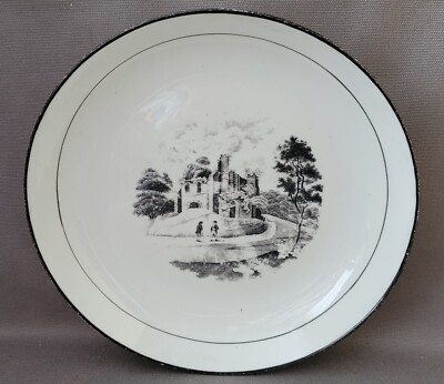 NEU HALL FLEDERMAUS BEDRUCKT PAT 1063 GROSSE UNTERTASSE SCHALE UM 1812-20 PAT PRELLER SAMMLUNG