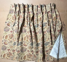 John Lewis Pinch Pleat Curtains Fotheringay Multi W 208 L 127cm RRP £1009
