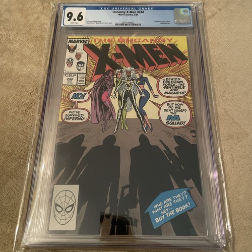 Uncanny X-Men 244 CGC 9.6 1st Jubilee Jubilation Lee Key