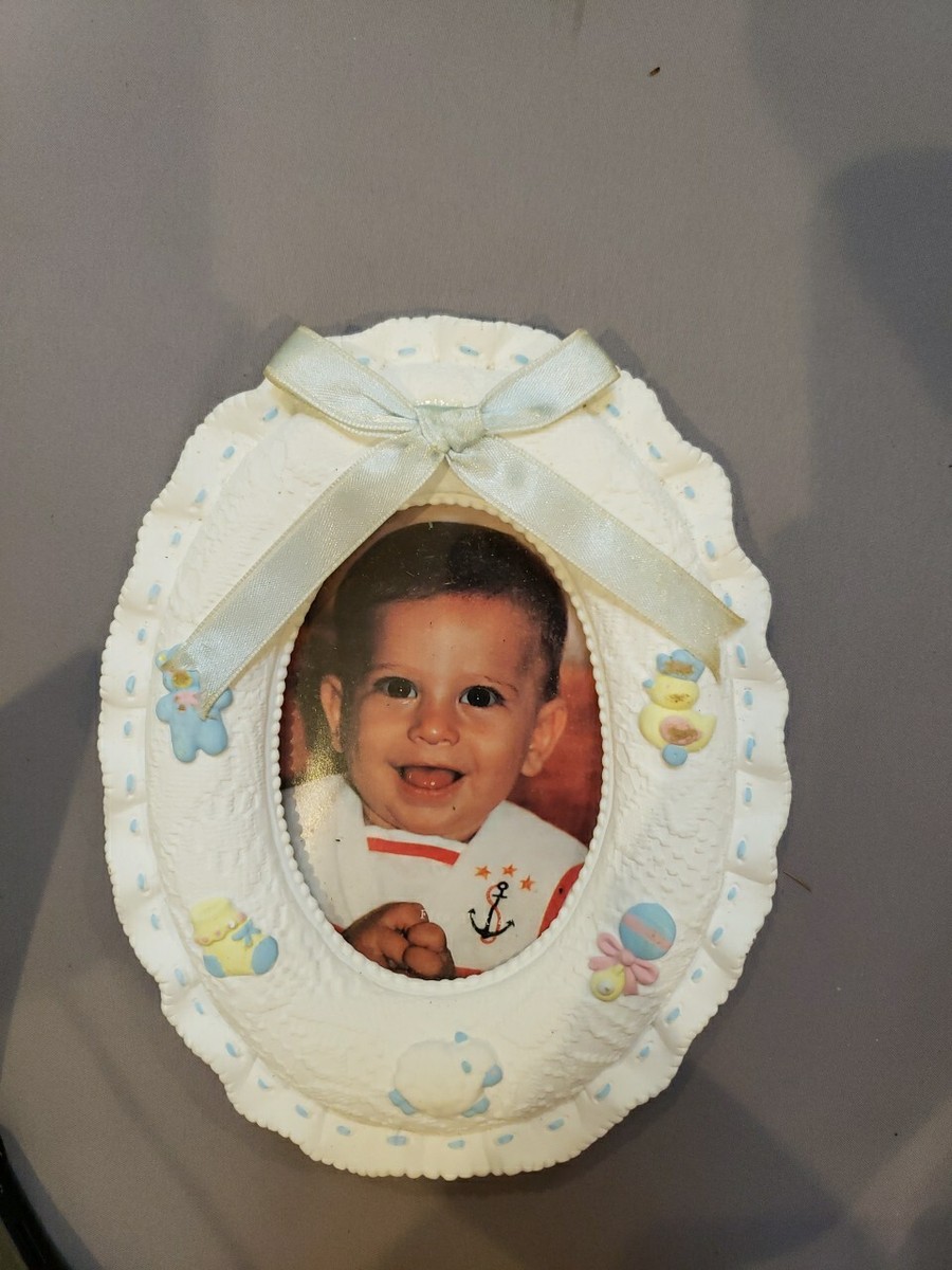 希少 ヴィンテージ Russ Little Tutu バレエ 3dフォトフレーム Russ Baby Photo Frame Vintage Blue Baby Boy NEW! | eBay