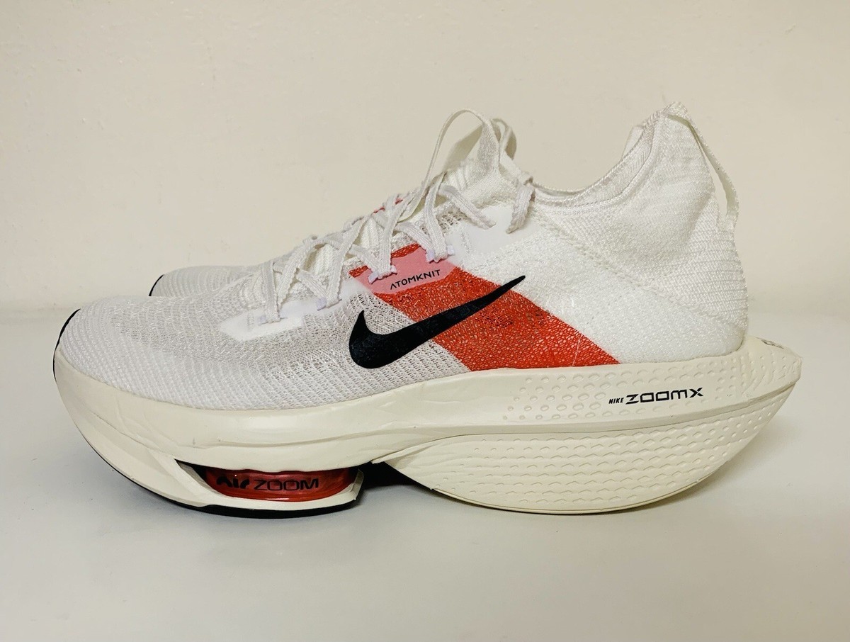 Nike Air Zoom AlphaFly Next% 2 EK Mens Sz 11.5 White Black Nike Air Zoom AlphaFly Next% 2 EK Mens Sz 11.5 White Black