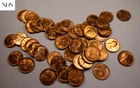 1936-D Lincoln Wheat Penny Cent Roll - Gem BU (red) -- RARE 50 Coin Lot #R15