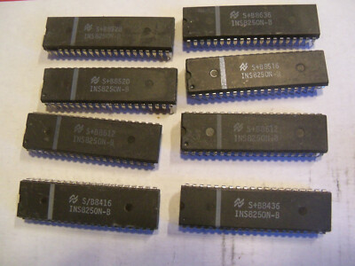 1pc INS8250N National Semiconductor 40 Pin Processor ic chip NEW  USA