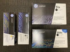 Hp Toner Cartridges Bundle of 4