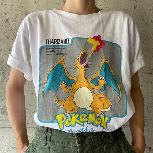 Vintage 00s Pok?mon Charizard T-Shirt Nintendo Official L Original