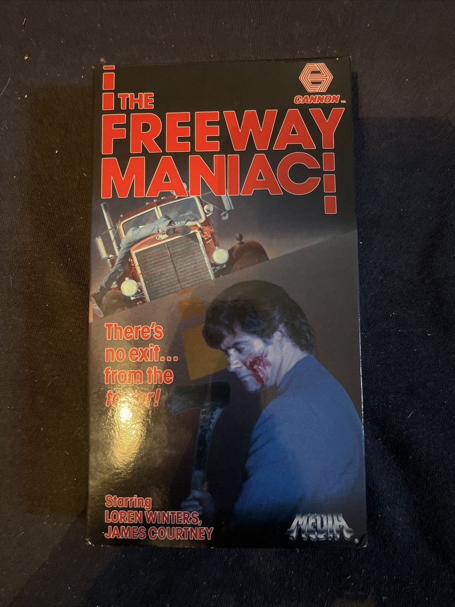 THE FREEWAY MANIAC (1988 VHS tape) horror cult CANNON MEDIA rare splatter  gore | eBay