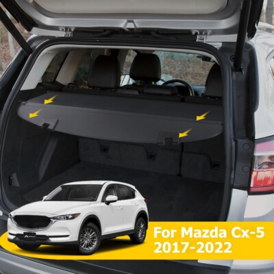 DEMULAX Intrekbare Achterrekken Kofferbak Pakket Plank Cover, for Mazda