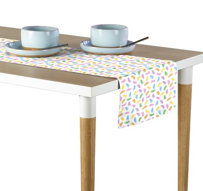 Baby Foot Prints Table Runners - 12''x72'' or 14''x108''