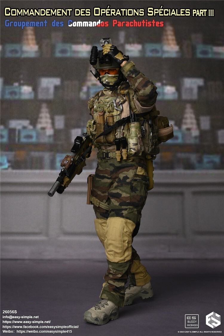 1/6 Easy&Simple 26042S Army Special Forces Sniper Arid