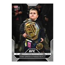 2025 UFC Topps NOW 4 HASBULLA MAGOMEDOV @ UFC 311 PRESALE