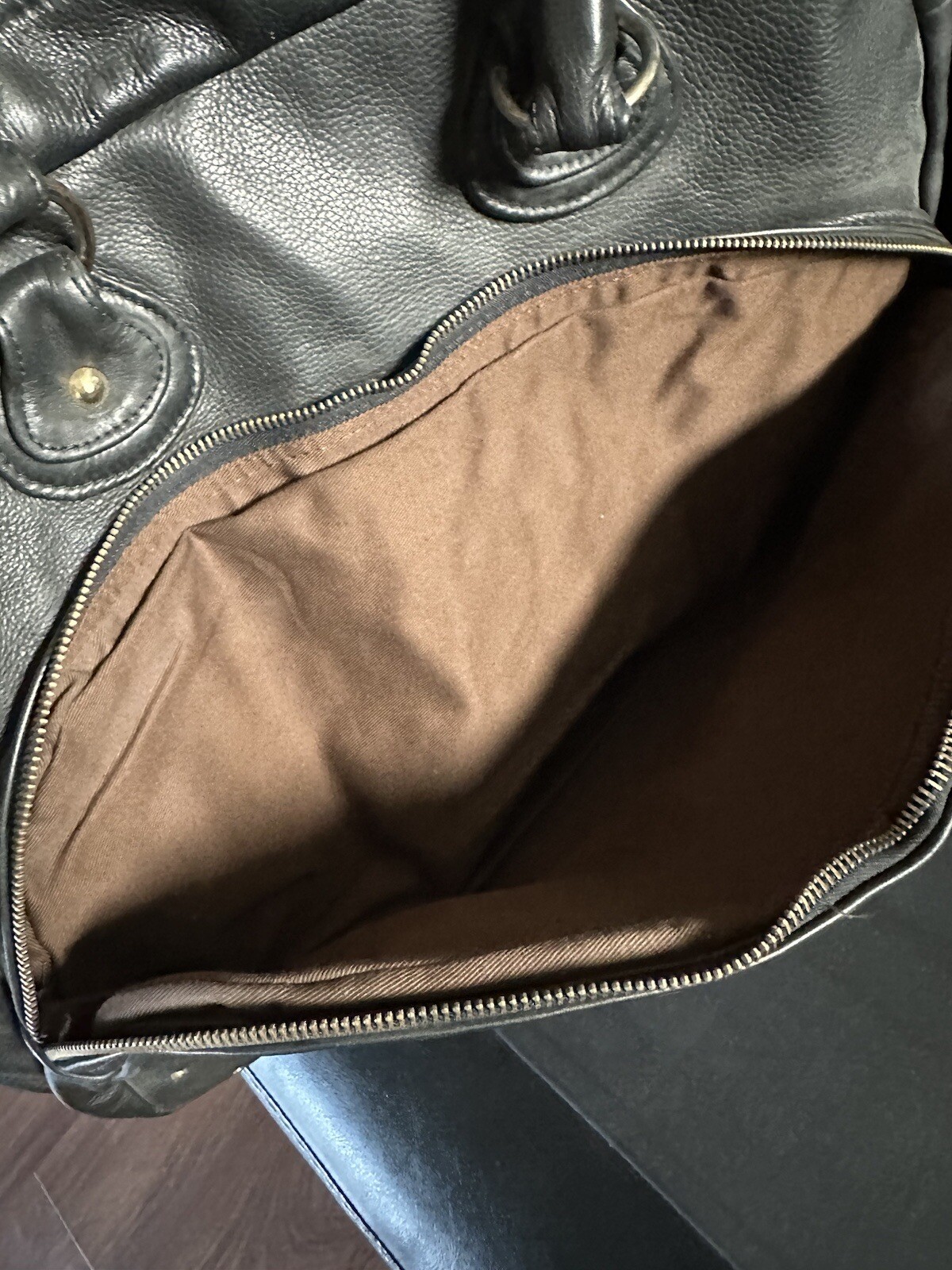 onna ehrlich Leather Handbag - image 9