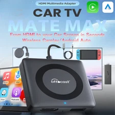 Ottocast Car TV Mate Wireless CarPlay Adapter Android Auto HDMI Multimedia Video