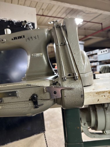 Juki MS-19 Industrial Sewing Machine Two Needle Feed Off the Arm Chain Stitch - Picture 19 of 23