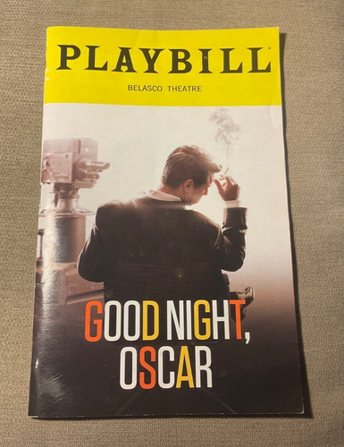 Good Night, Oscar Original Broadway Playbill, Sean Hayes, July 2023