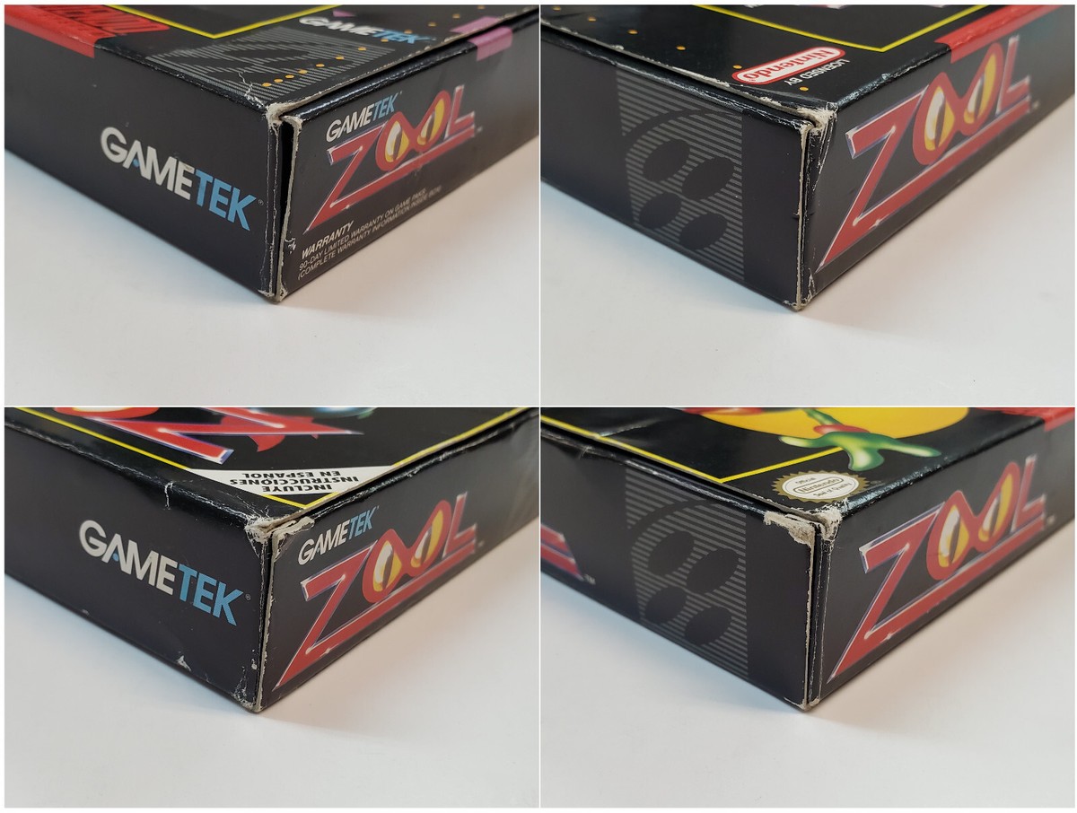 Zool Ninja of the Nth Dimension Super Nintendo Box Only *No Game