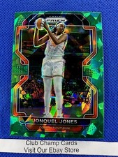 2022 #97 Jonquel Jones WNBA Panini Prizm Basketball Green Ice Prizm Sun