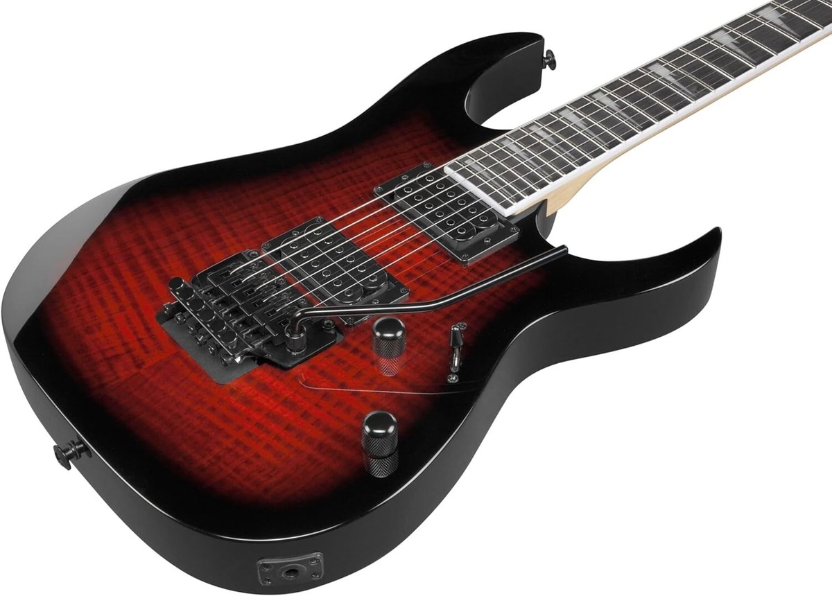 Ibanez Gio GRG320FA-TRB (Transparent Red Burst) Electric Guitar w