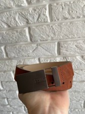 Bally leather belt