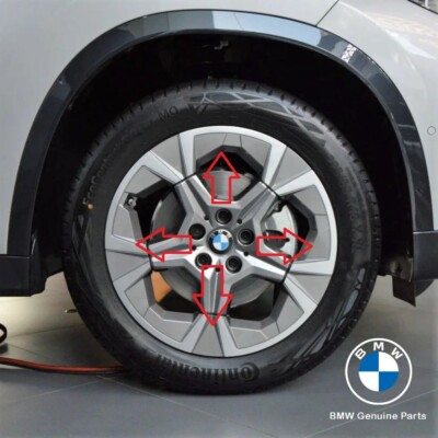 Genuine BMW U11 X1 Style 866 18'' Outer wheel hub Cap Cover