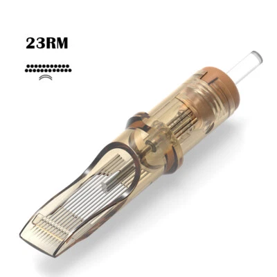 CHUSE 20st/Box Steril Tattoo Nadeln 23RM Nadel Cartridge Needles Round Magnum Shading