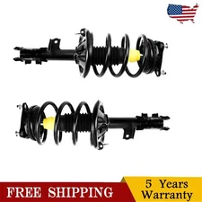 Pair Front Complete Shocks Struts Spring For 2007 2008 2009 2010 Hyundai Elantra