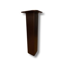 Antique Copper Square Metal Table Legs | Bench Legs |Bar  200mm -1000mm