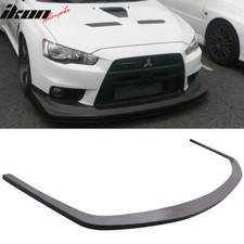 Fits 08-15 Mitsubishi Lancer Evo X 10 Front Lip Splitter For Vtx Voltex Lip Only