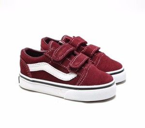burgundy vans toddler