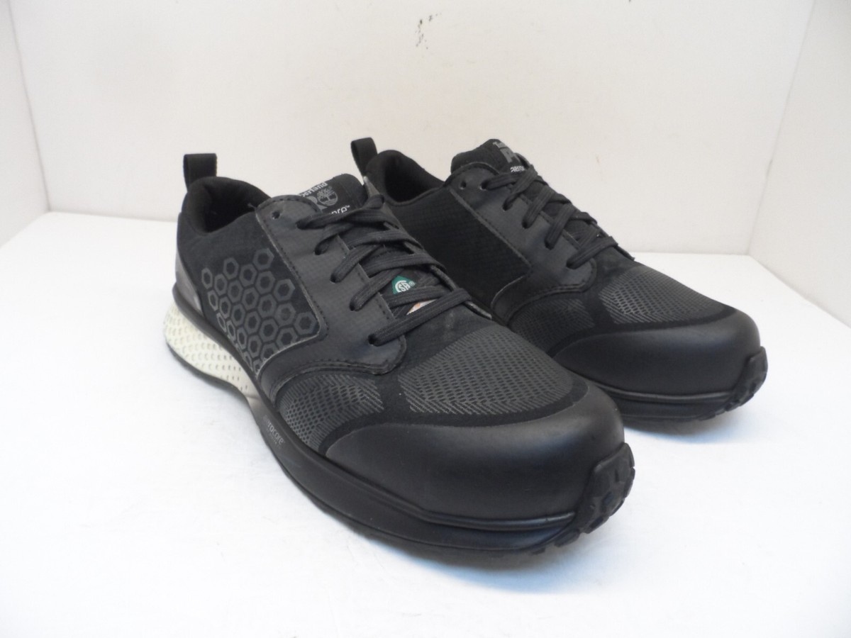 Timberland PRO Men's Reaxion Low Composite Toe Work Shoe A21SS Black/White  10W