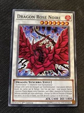 CARTE YU-GI-OH! DRAGON ROSE NOIRE 1ST LED4-FR028 NEUF/MINT