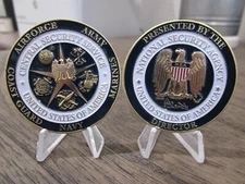 NSA Army USAF USN USMC USCG Cyber Operations Directors Challenge Coin